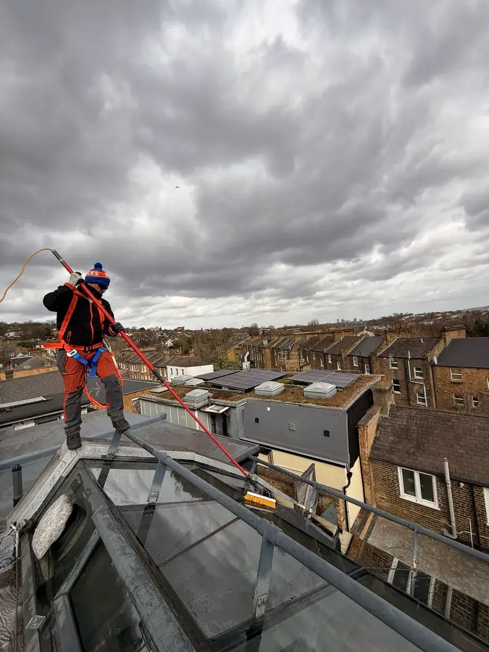 London Marco at work